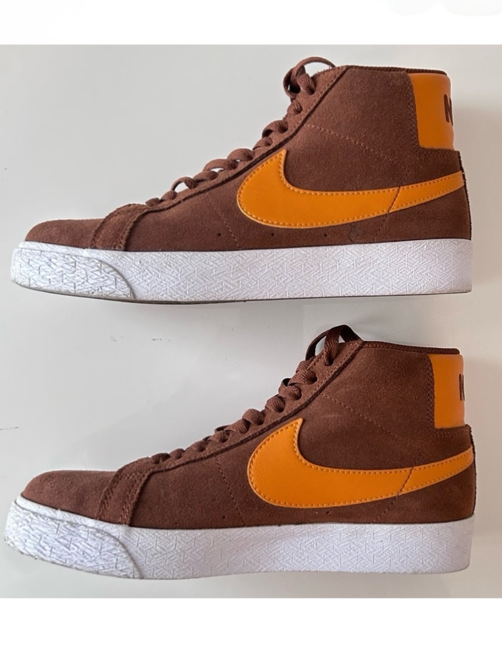 Nike SB Zoom Blazer Mid Pecan Light Curry 864349-203 Skater SB Vulcanized Retro